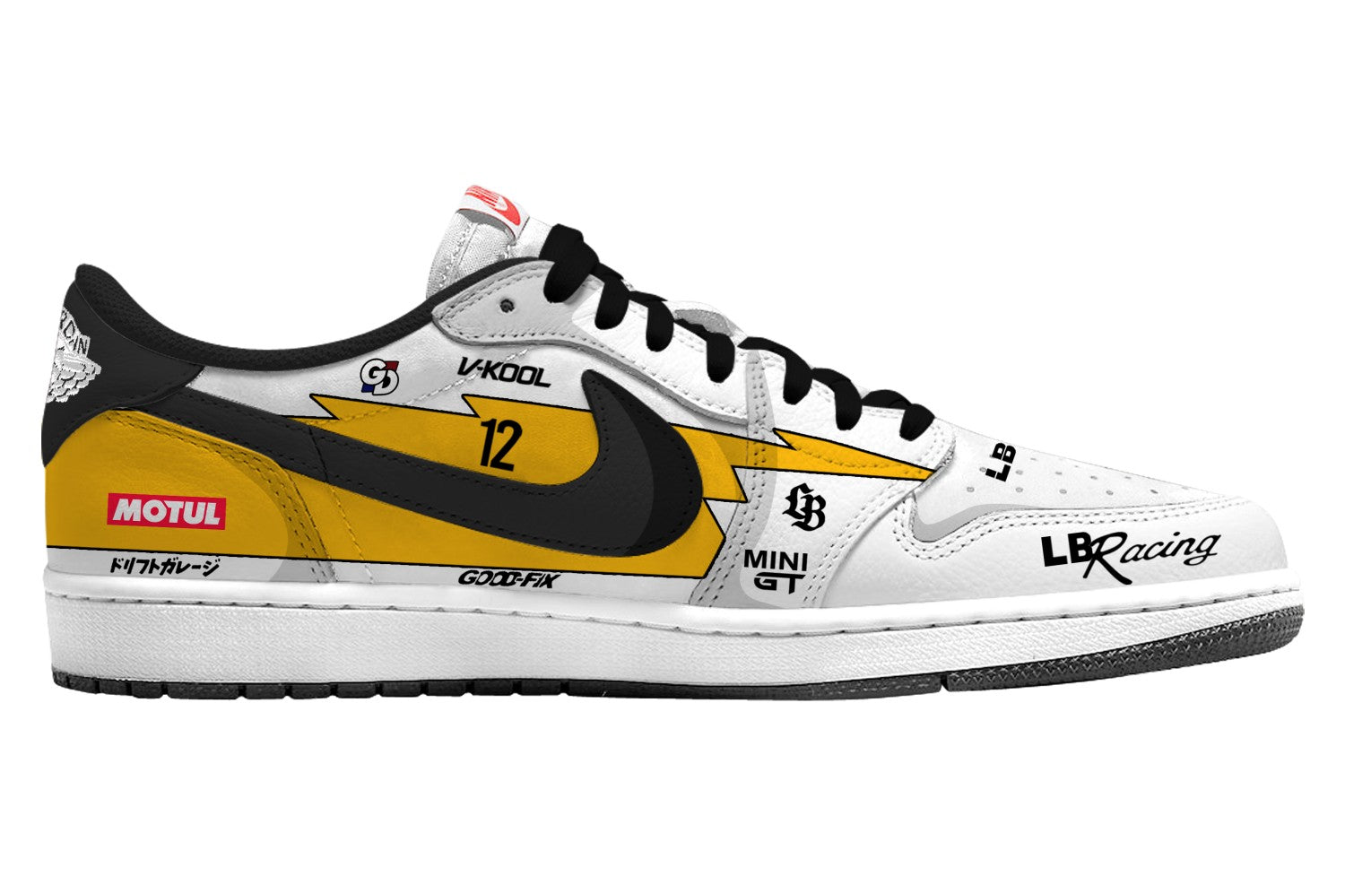 Sílvia S15 Garasi Drift No.12 V.1 Custom TS Low Sneakers