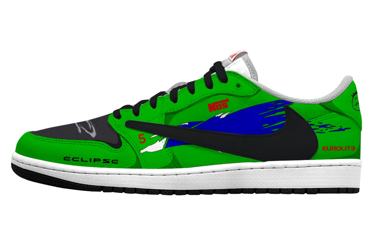 Brian O'Conner's Eclipse V.1 Custom TS Low Sneakers