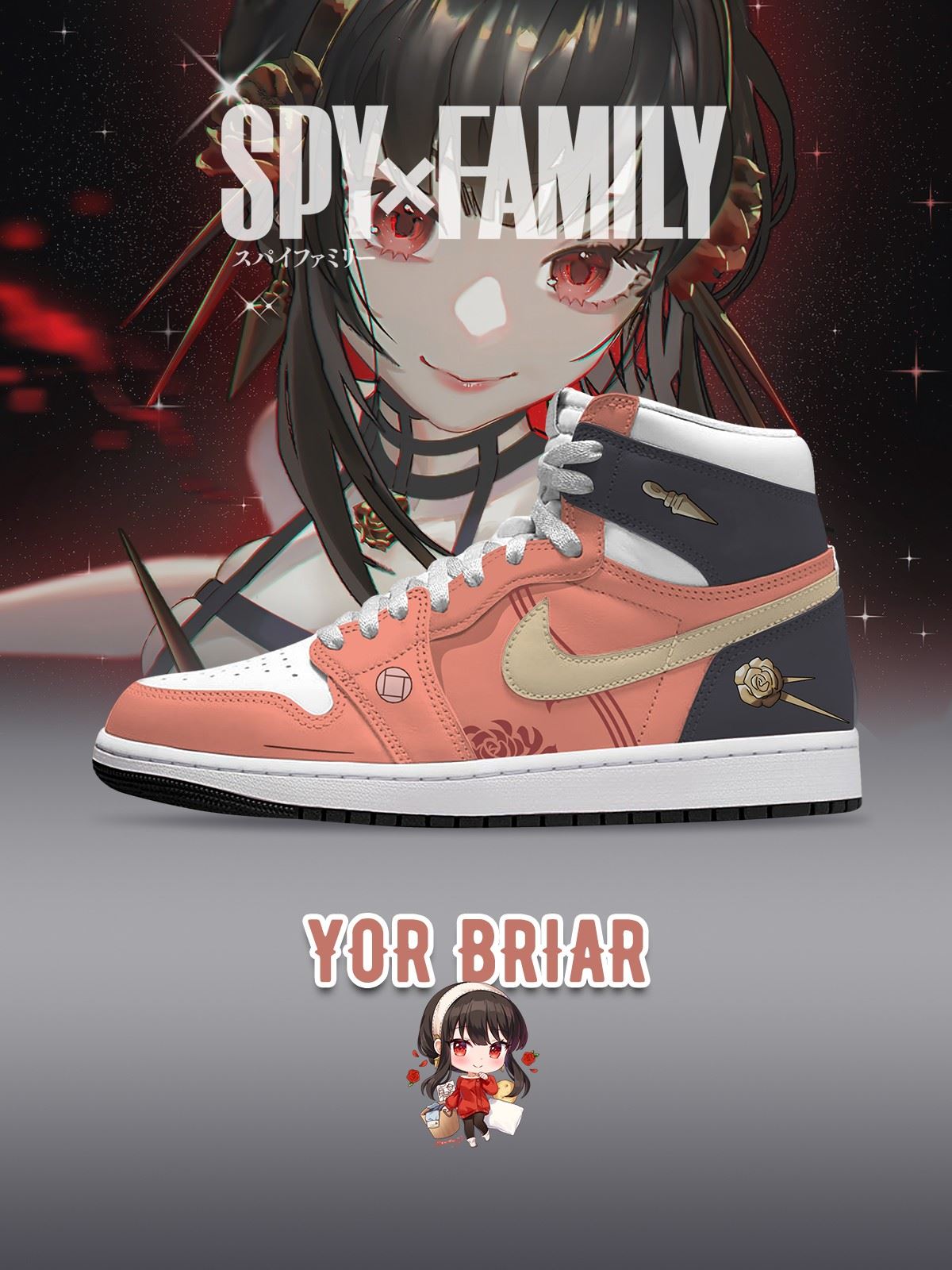 Yor Briar V.1 Custom High-Top Sneakers