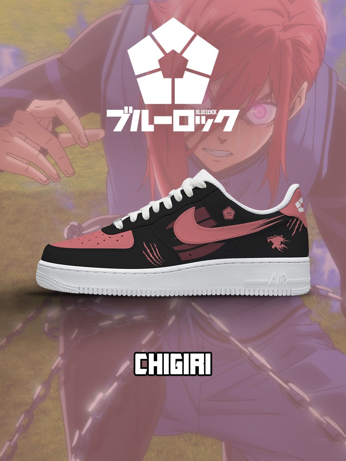 Ténis personalizados Hyoma Chigiri No.1