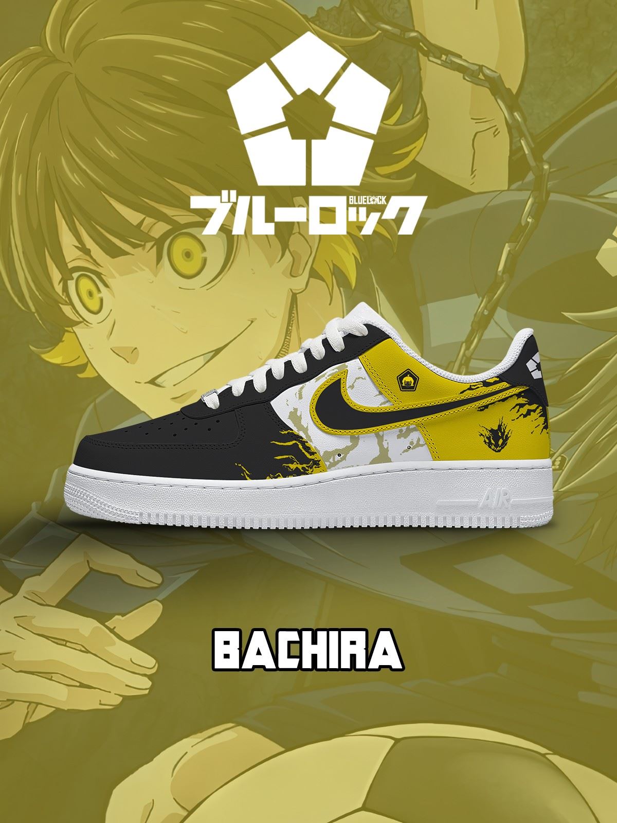 Meguru Bachira No.1 Ténis Personalizados