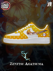 Zenitsu Agatsuma Custom Sneakers 01 - 13thstep