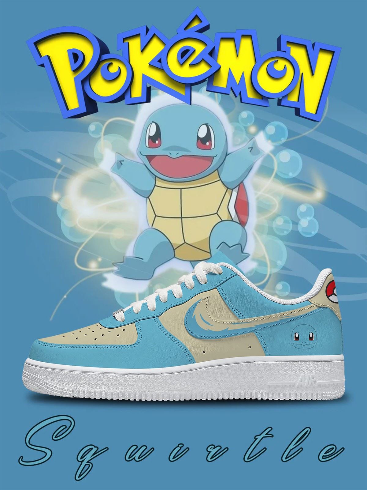 Nr. 0007 Squirtle Custom Sneakers