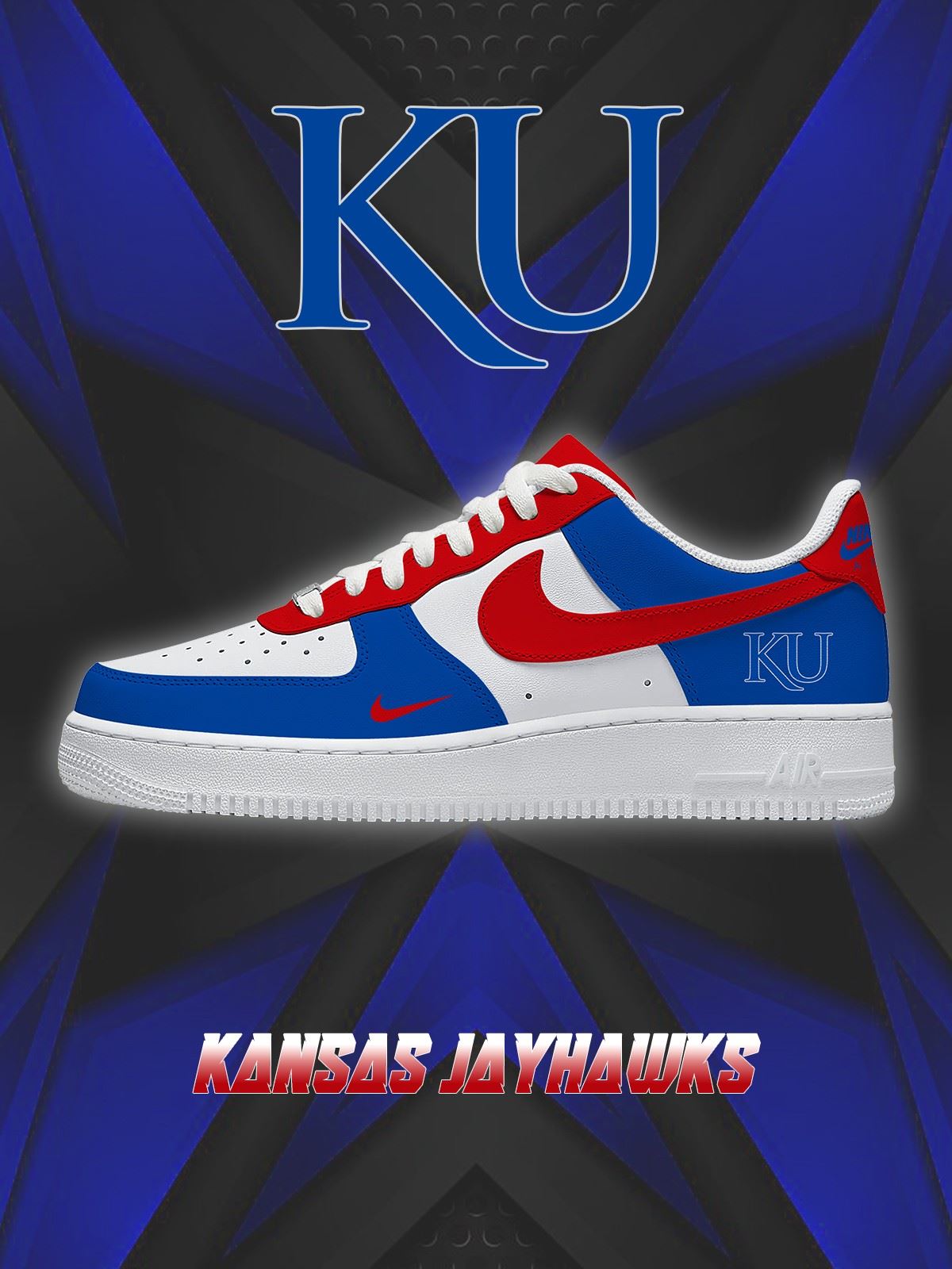 Kansas College Custom Sneakers