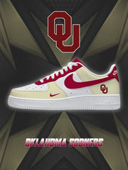 Oklahoma College Custom Sneakers