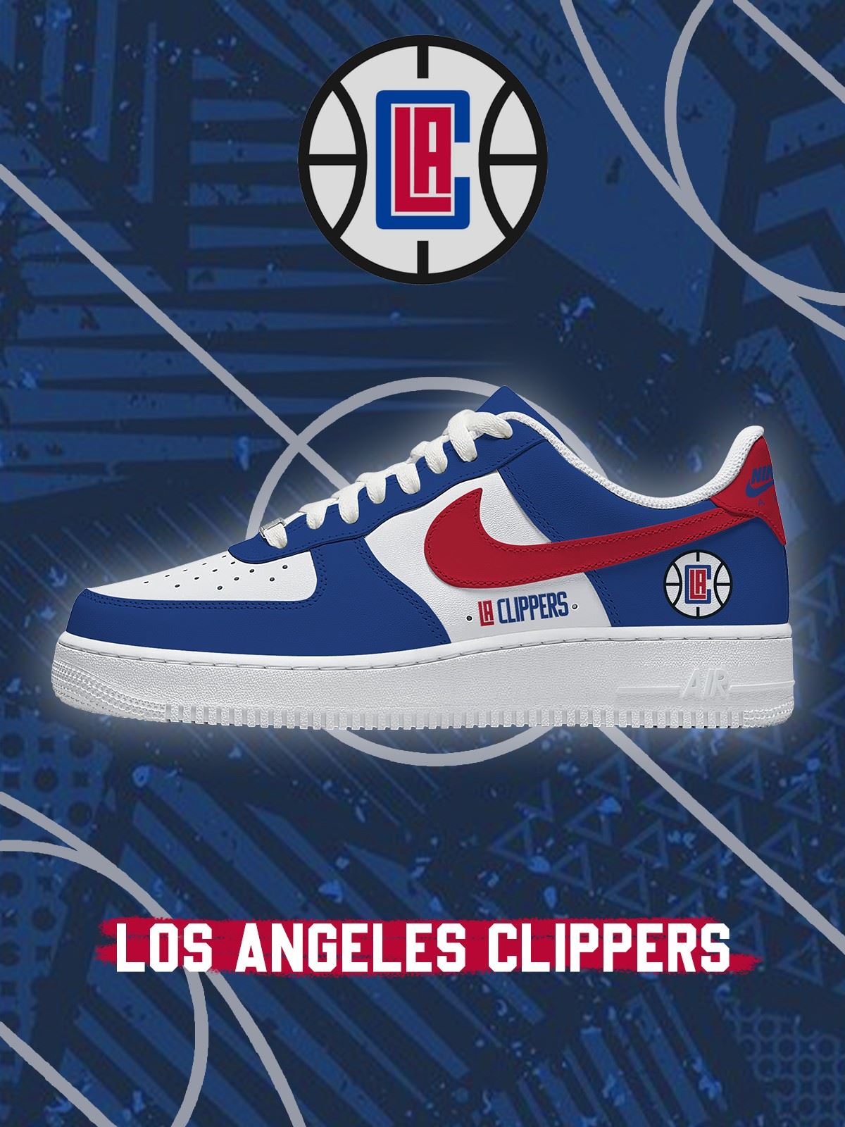 Los Angeles Basketball Custom Sneakers