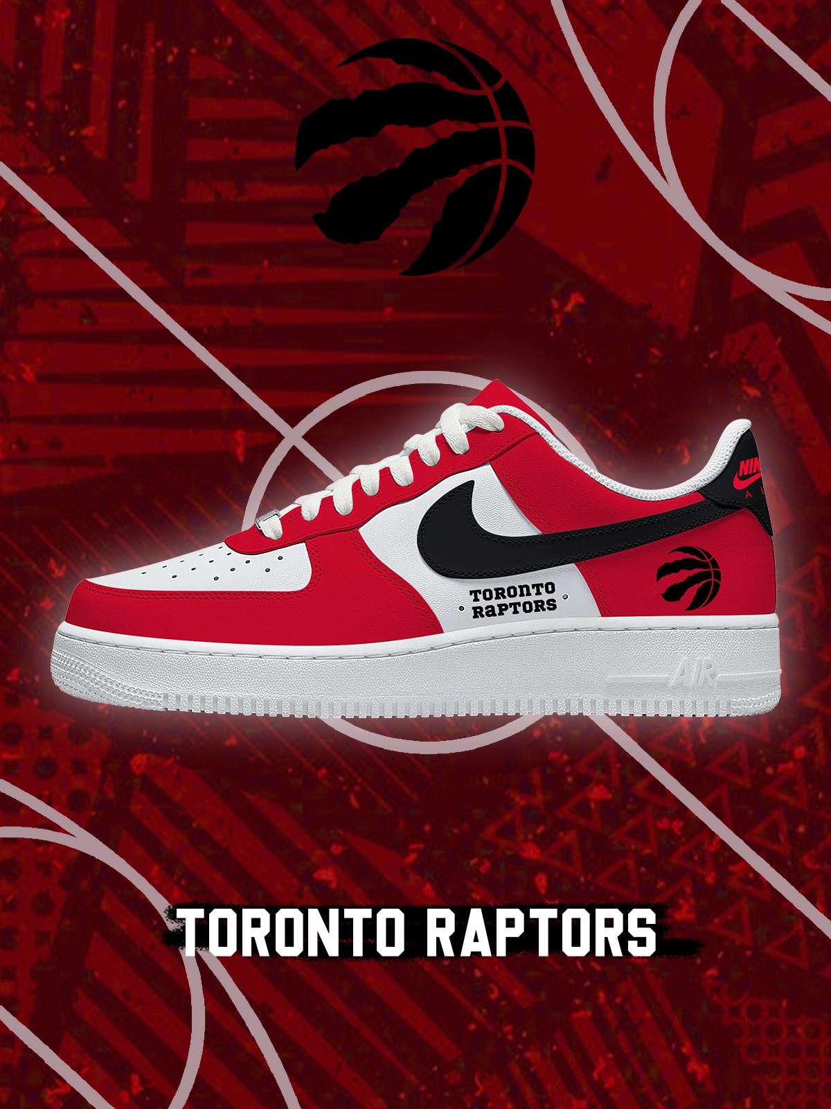 Toronto Basketball Custom Sneakers