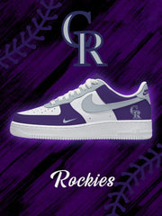 Colorado Baseball Custom Sneakers