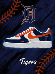 Detroit Baseball Custom Sneakers