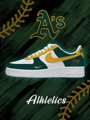 Oakland Baseball Custom Sneakers