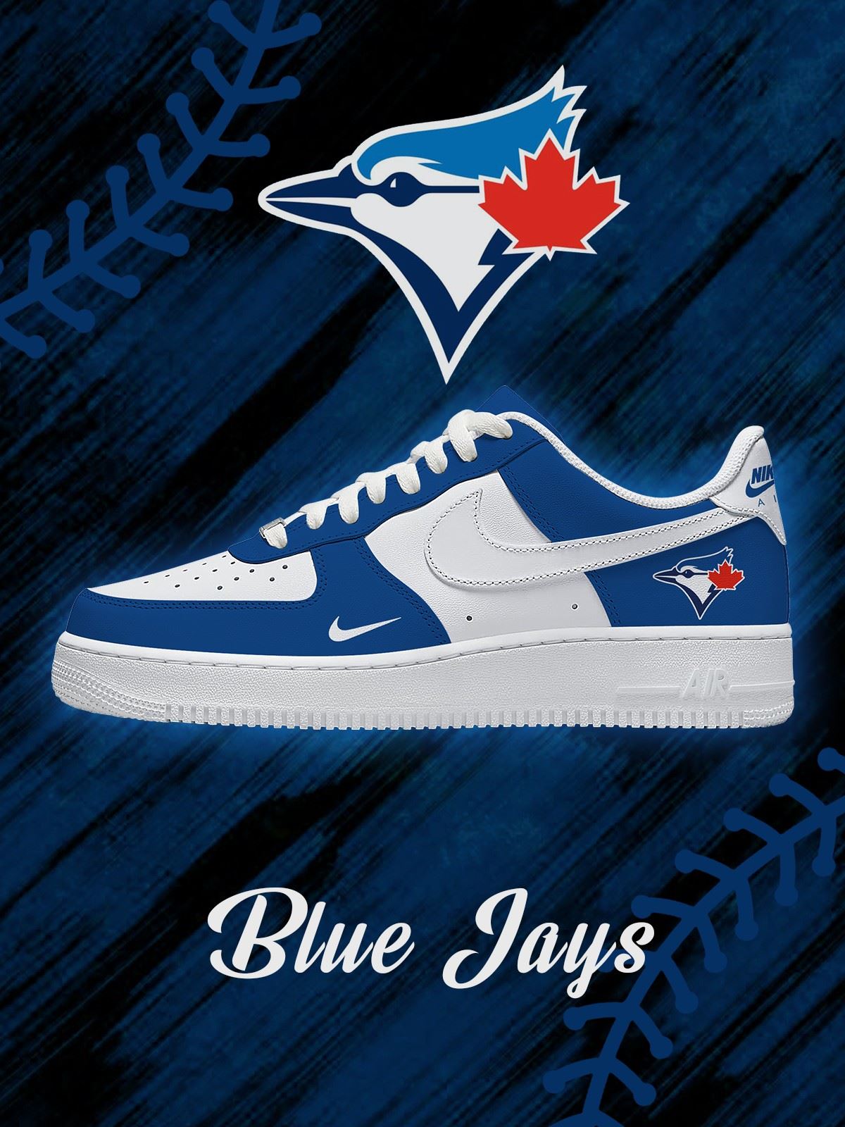 Toronto Baseball Custom Sneakers