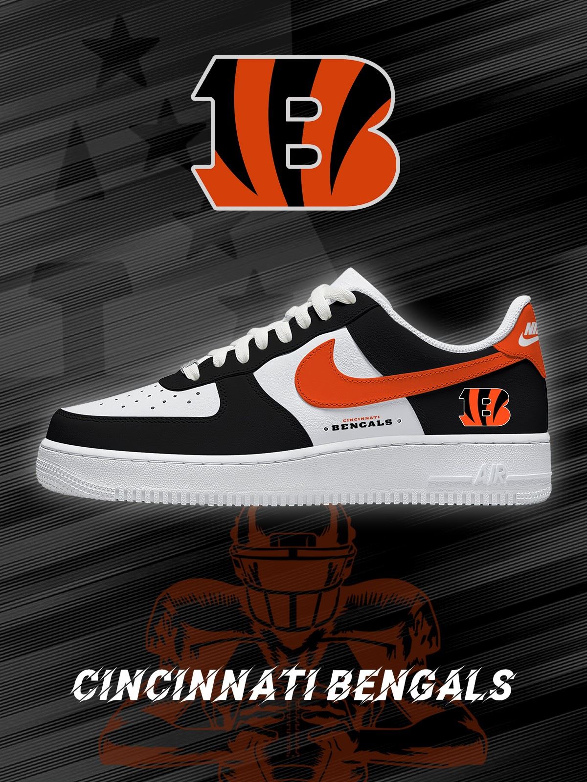 Cincinnati Football Custom Sneakers