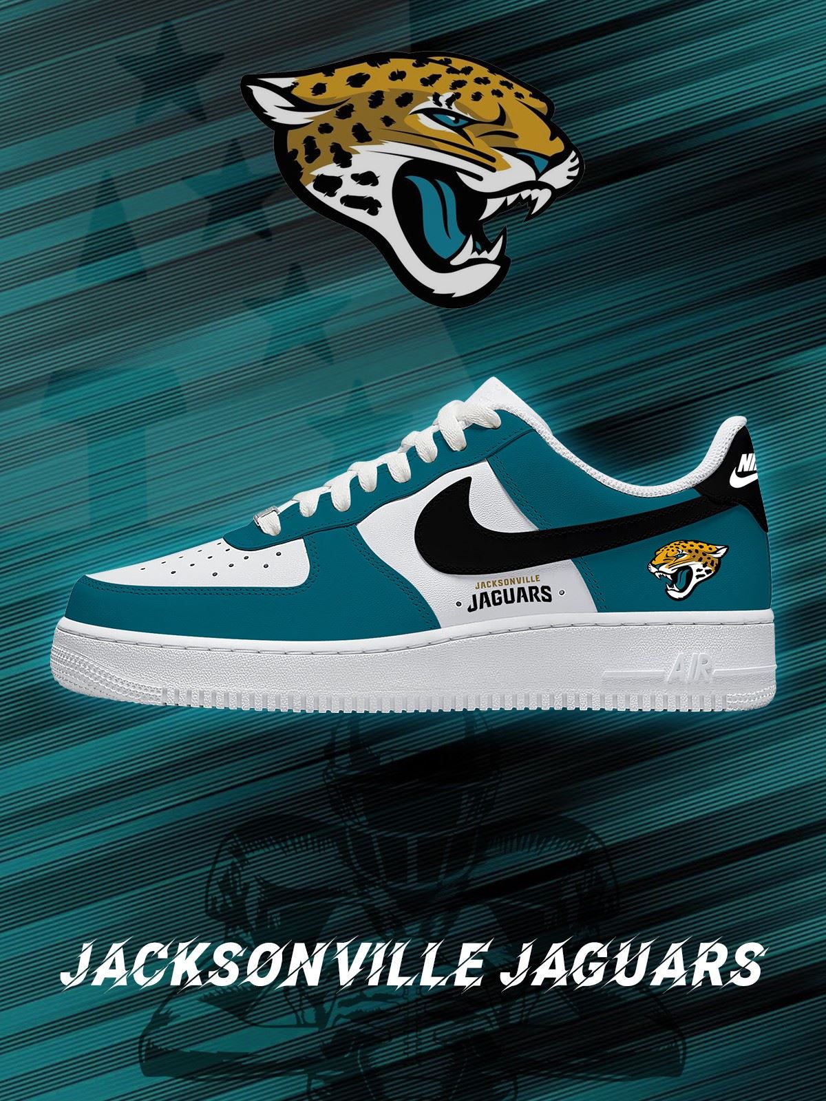 Jacksonville Football Custom Sneakers