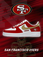 San Francisco Football Custom Sneakers