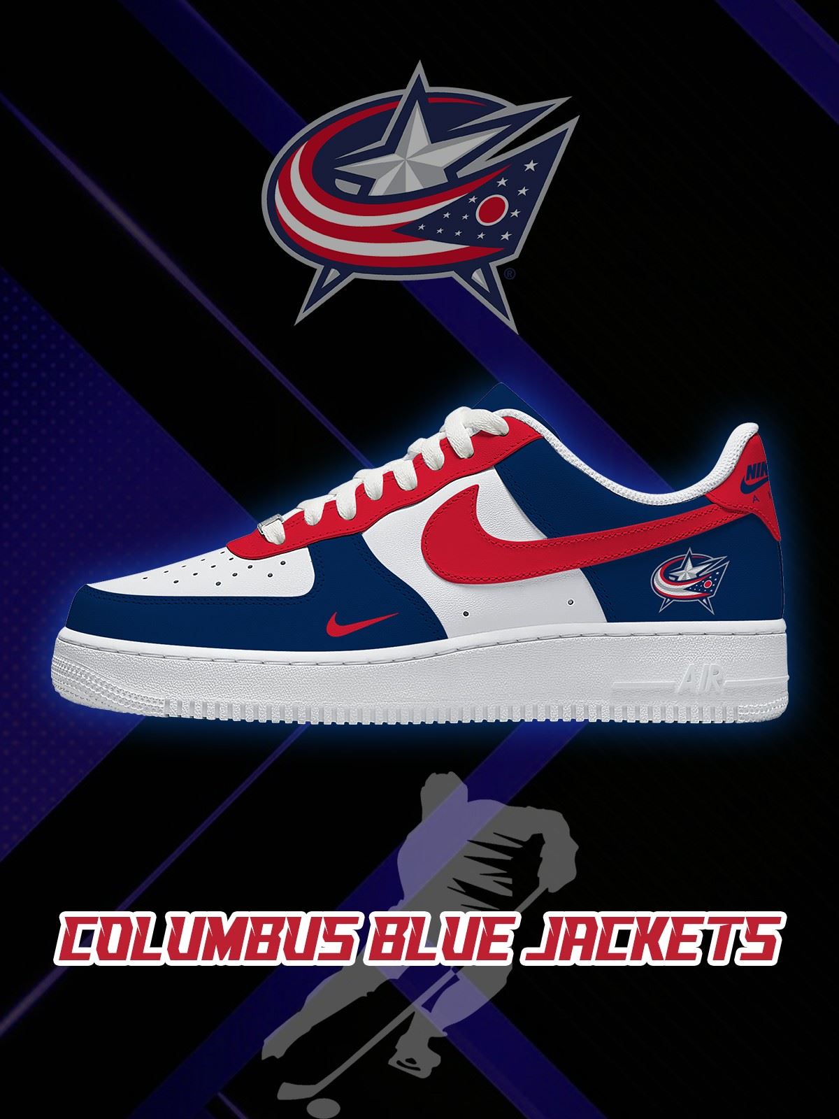 Zapatillas de hockey personalizadas de Columbus