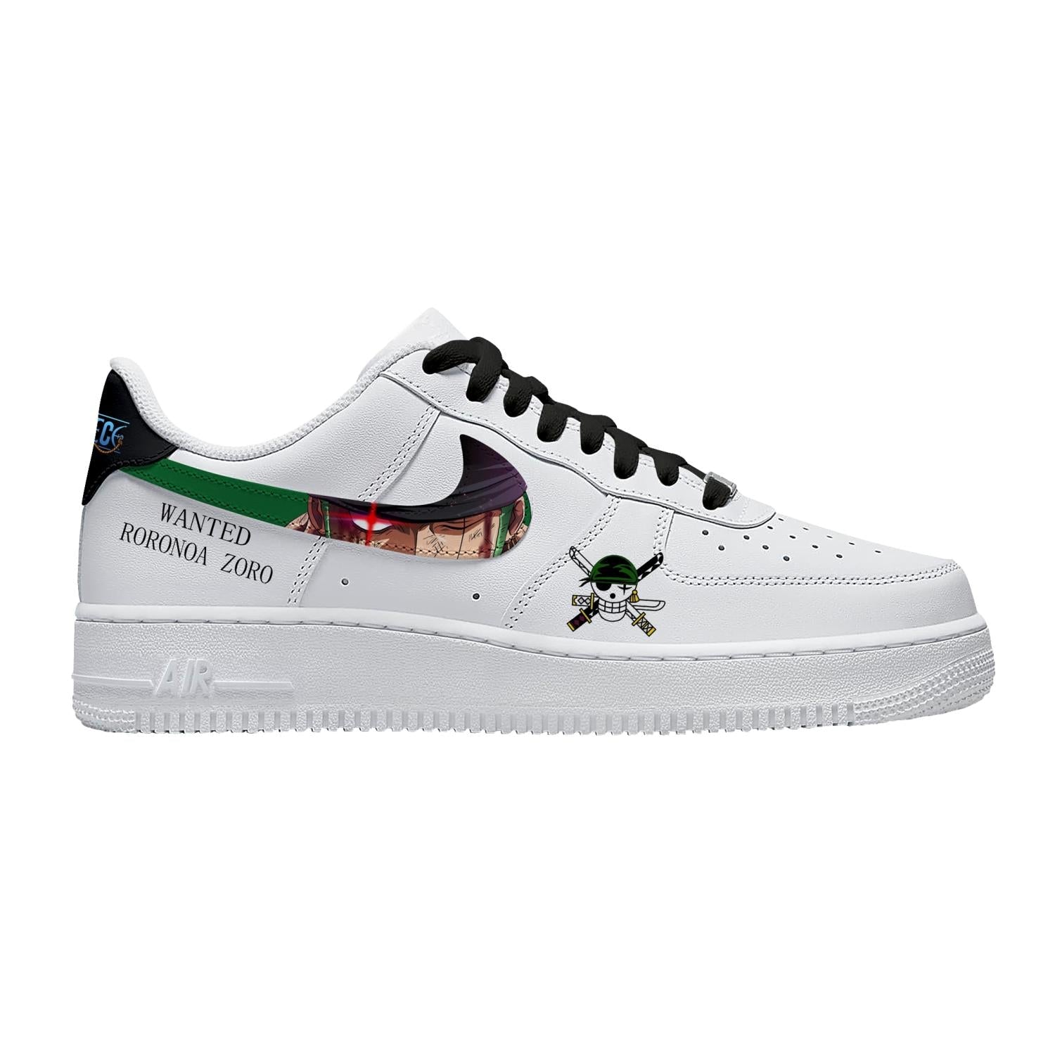 Ténis personalizados do Luffy e do Zoro