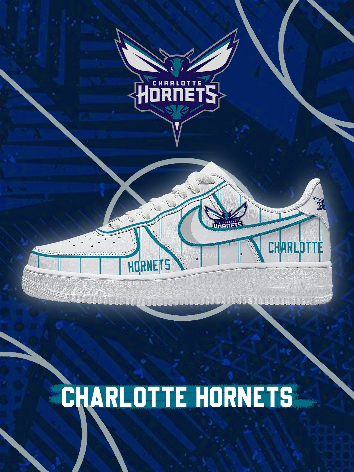 Charlotte Basketball V.4 Custom Sneakers