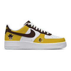 Wyoming College Custom Sneakers