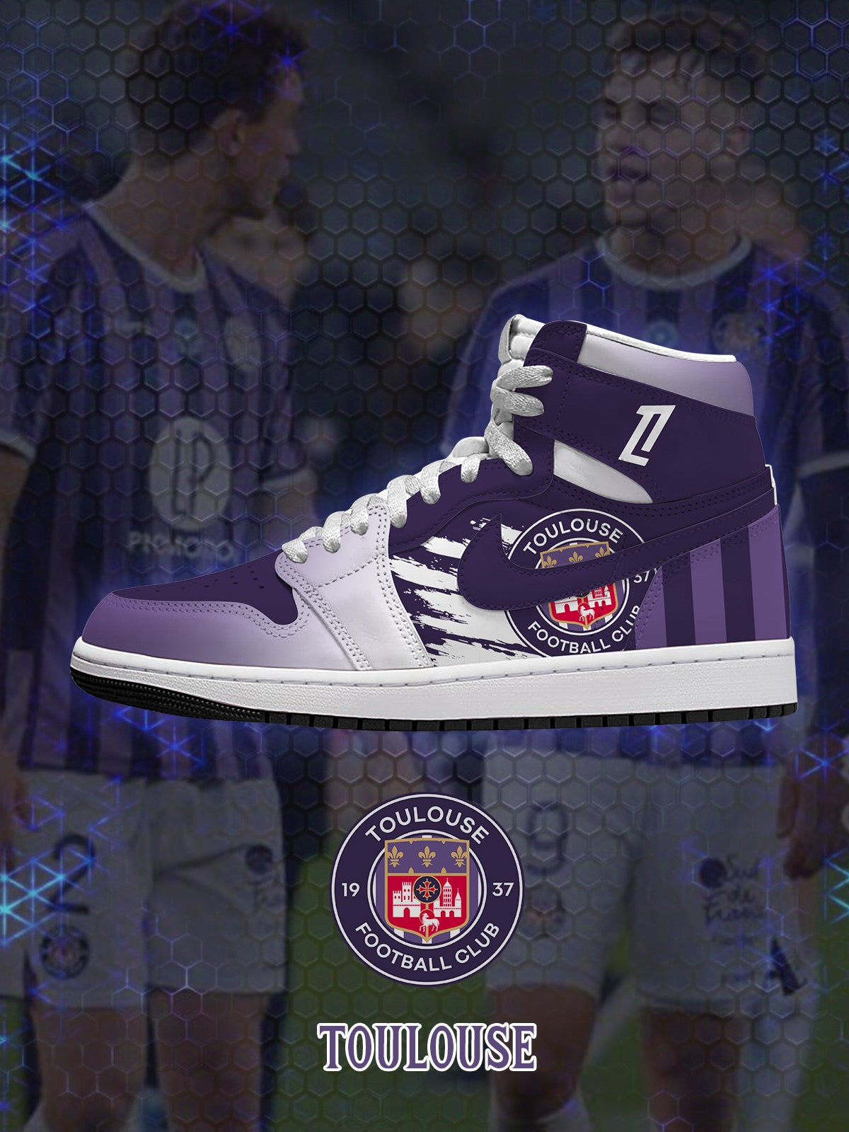Toulouse V.1 Custom High-Top Sneakers