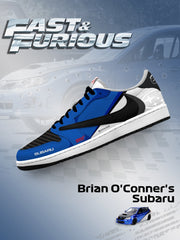 Brian O'Conner's Impreza WRX STI V.1 Custom TS Low Sneakers