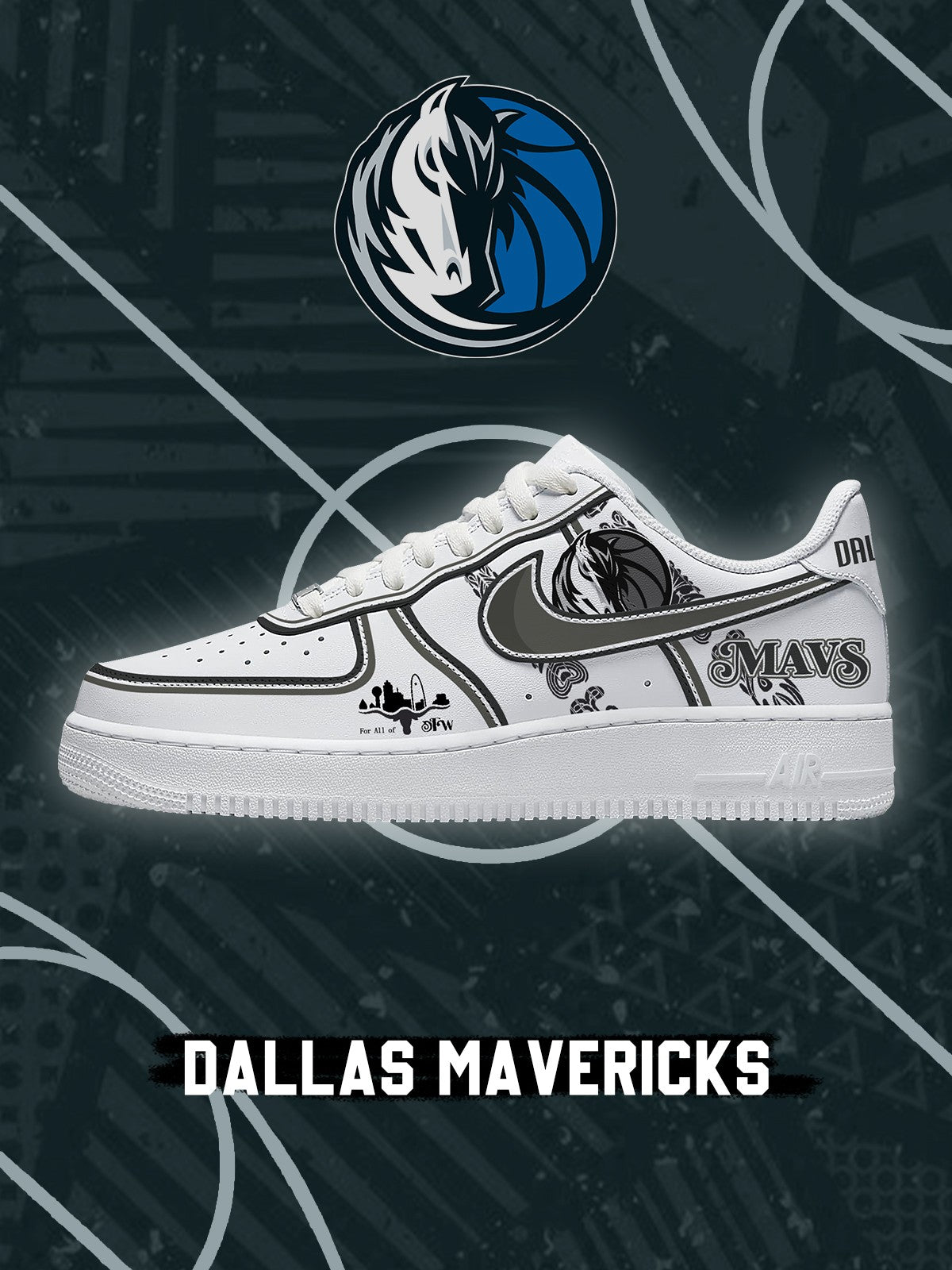 Zapatillas personalizadas Dallas Basketball V.2