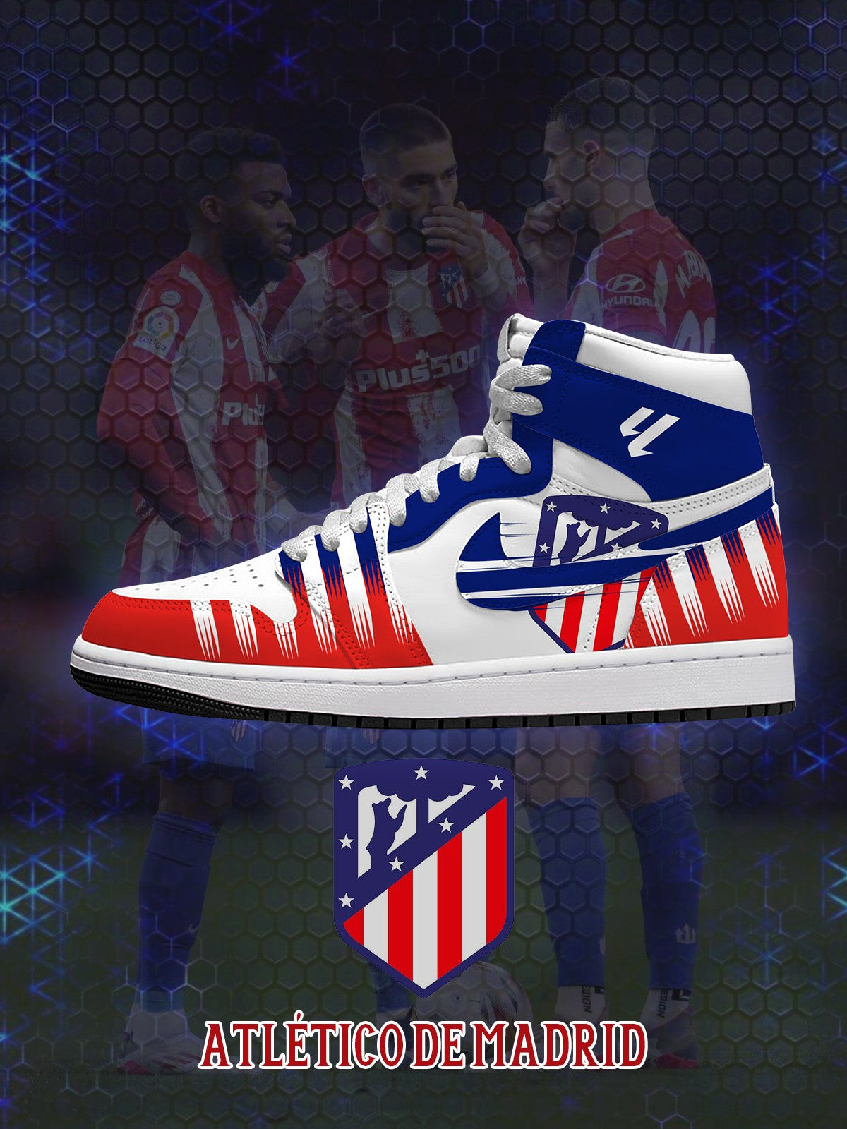 Zapatillas altas personalizadas Atleti V.1