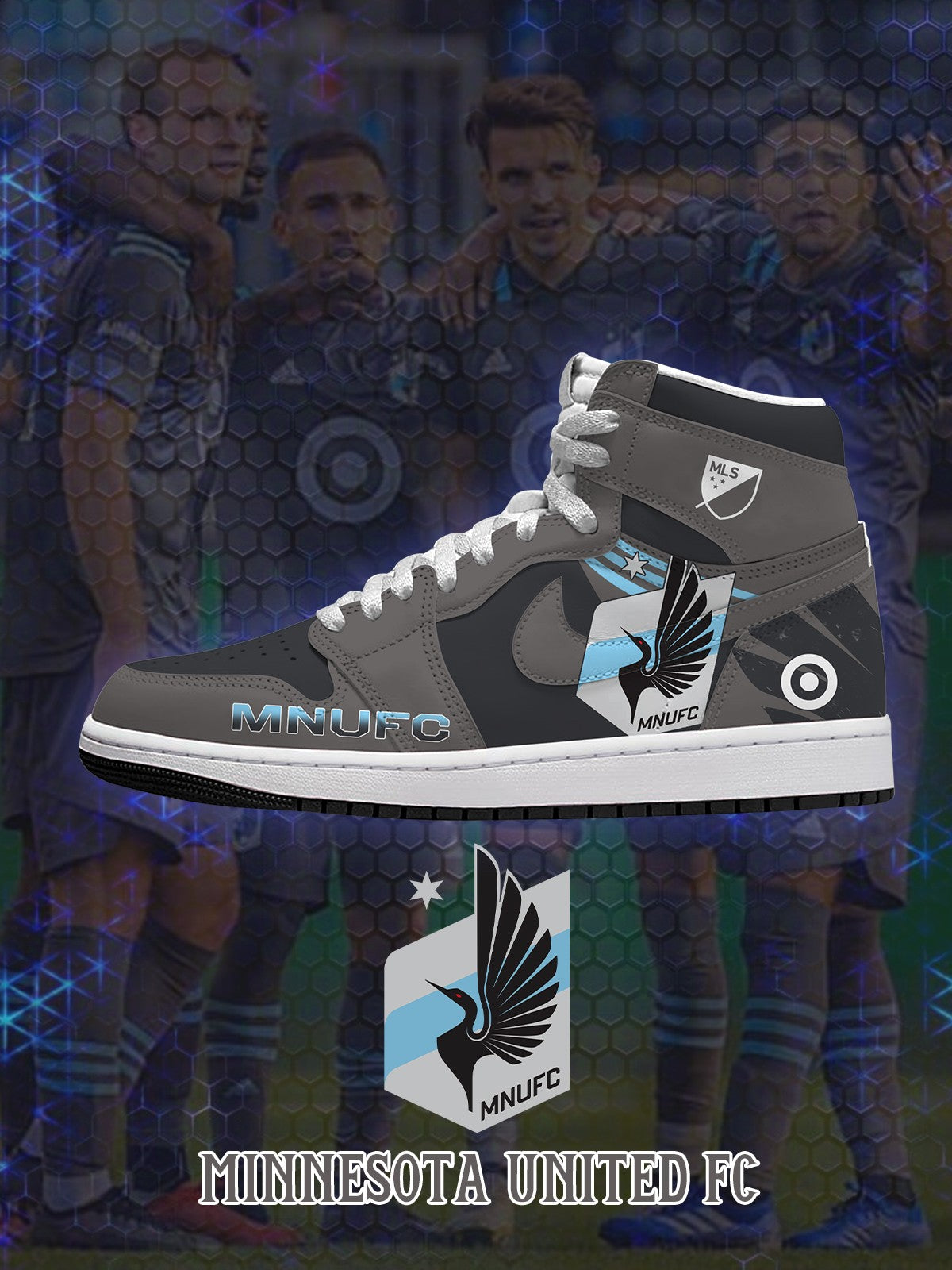 Baskets montantes personnalisées Minnesota V. 1