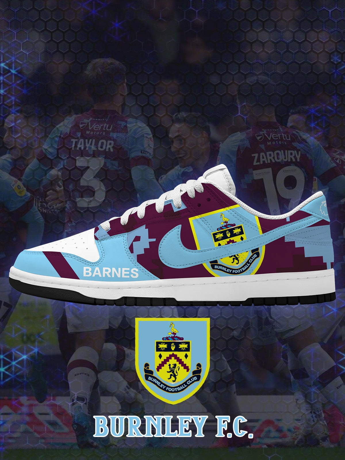 Zapatillas Burnley V.1 Custom Court-Low
