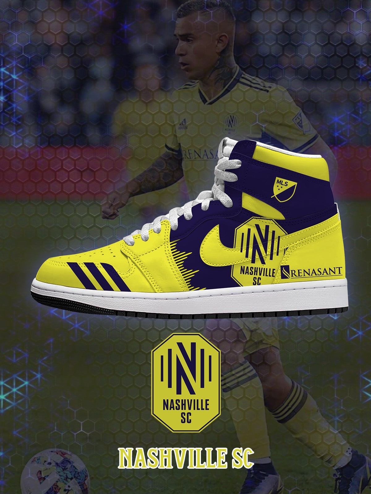 Nashville V.1 Custom High-Top Sneakers