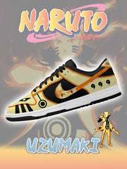 Uzumaki V.3 Custom Court-Low Sneakers