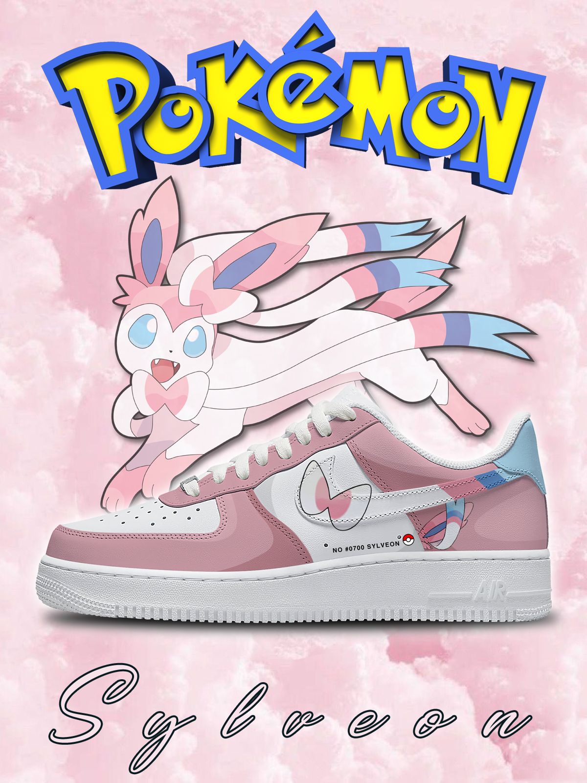 Nr. 0700 Sylveon Custom Sneakers