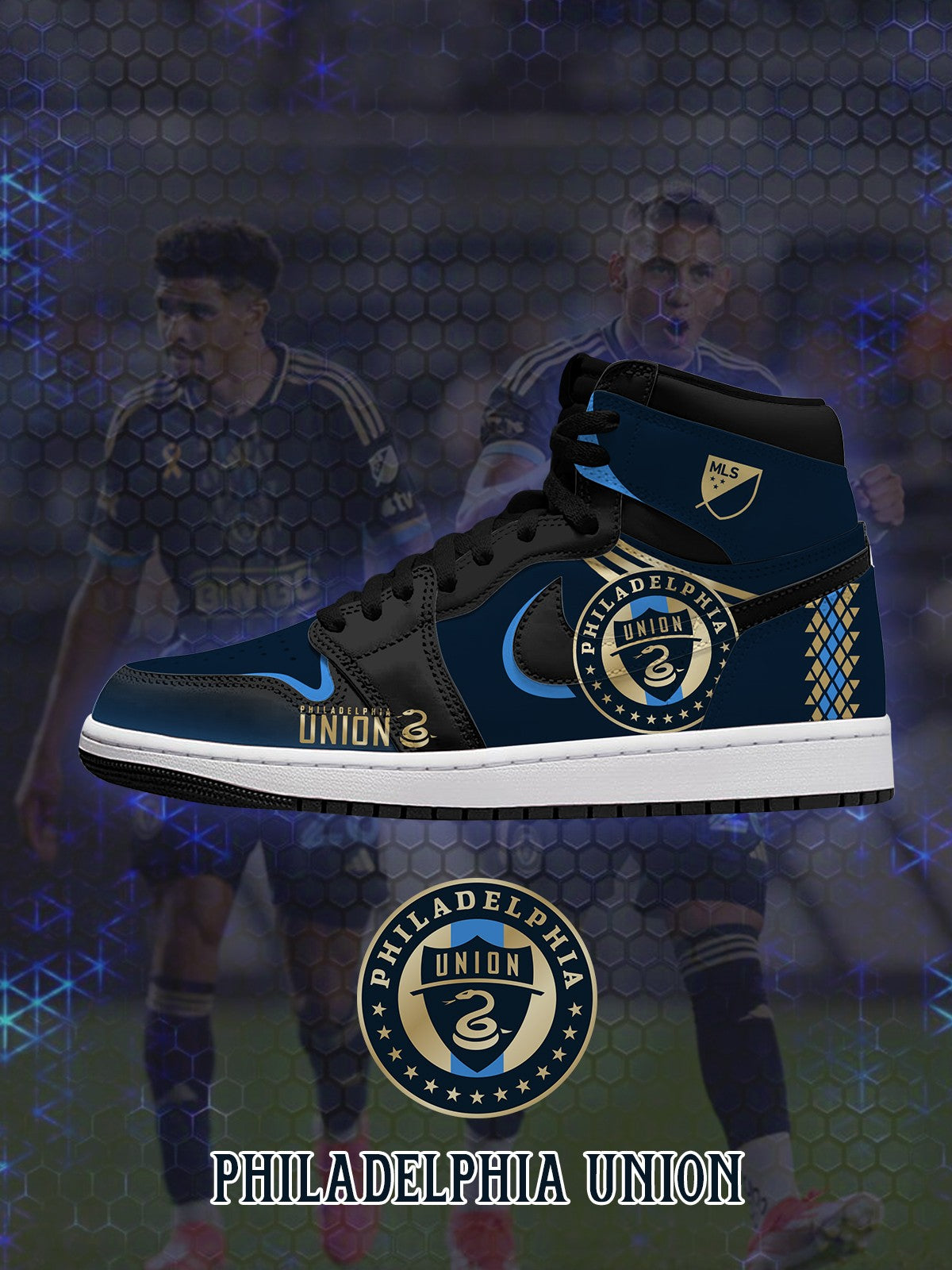 フィラデルフィア V.1 カスタム ハイトップ スニーカー