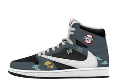 Baskets montantes TS personnalisées Muichiro Tokito V. 1