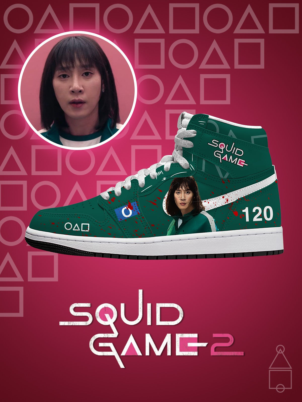 Player 120 V.1 Custom High-Top Sneakers