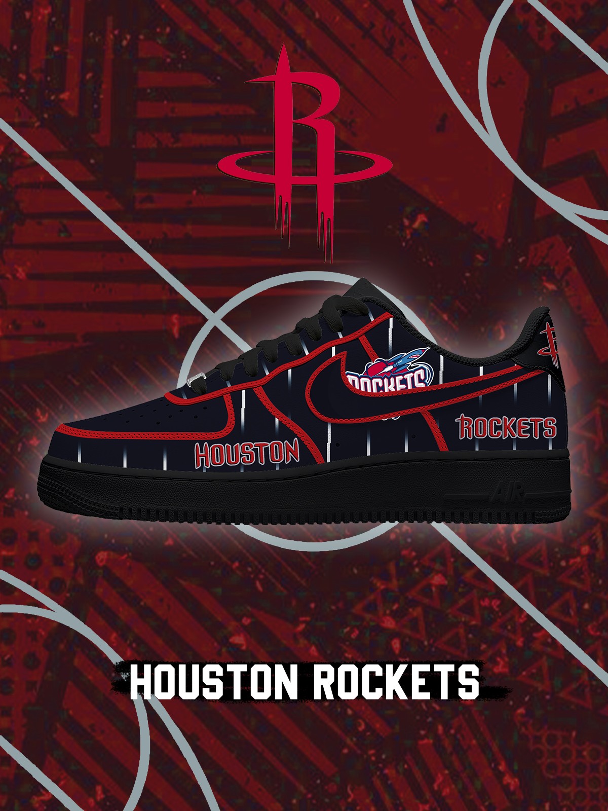 Zapatillas personalizadas Houston Basketball V.4