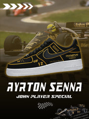 Zapatillas personalizadas Ayrton Senna John Player Special V.1
