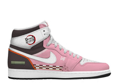 Nezuko Kamado V. 1 Baskets montantes TS personnalisées