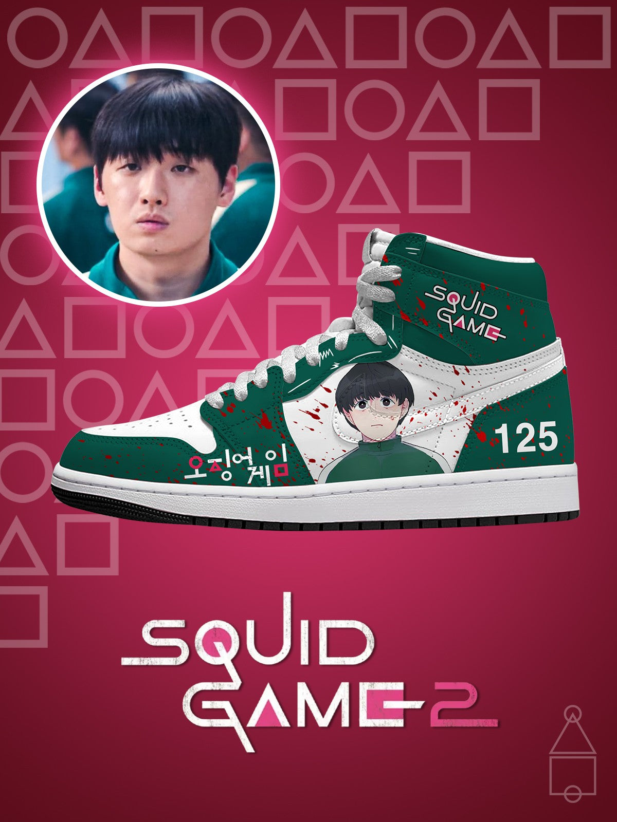 Ténis de cano alto personalizados Player 125 V.1