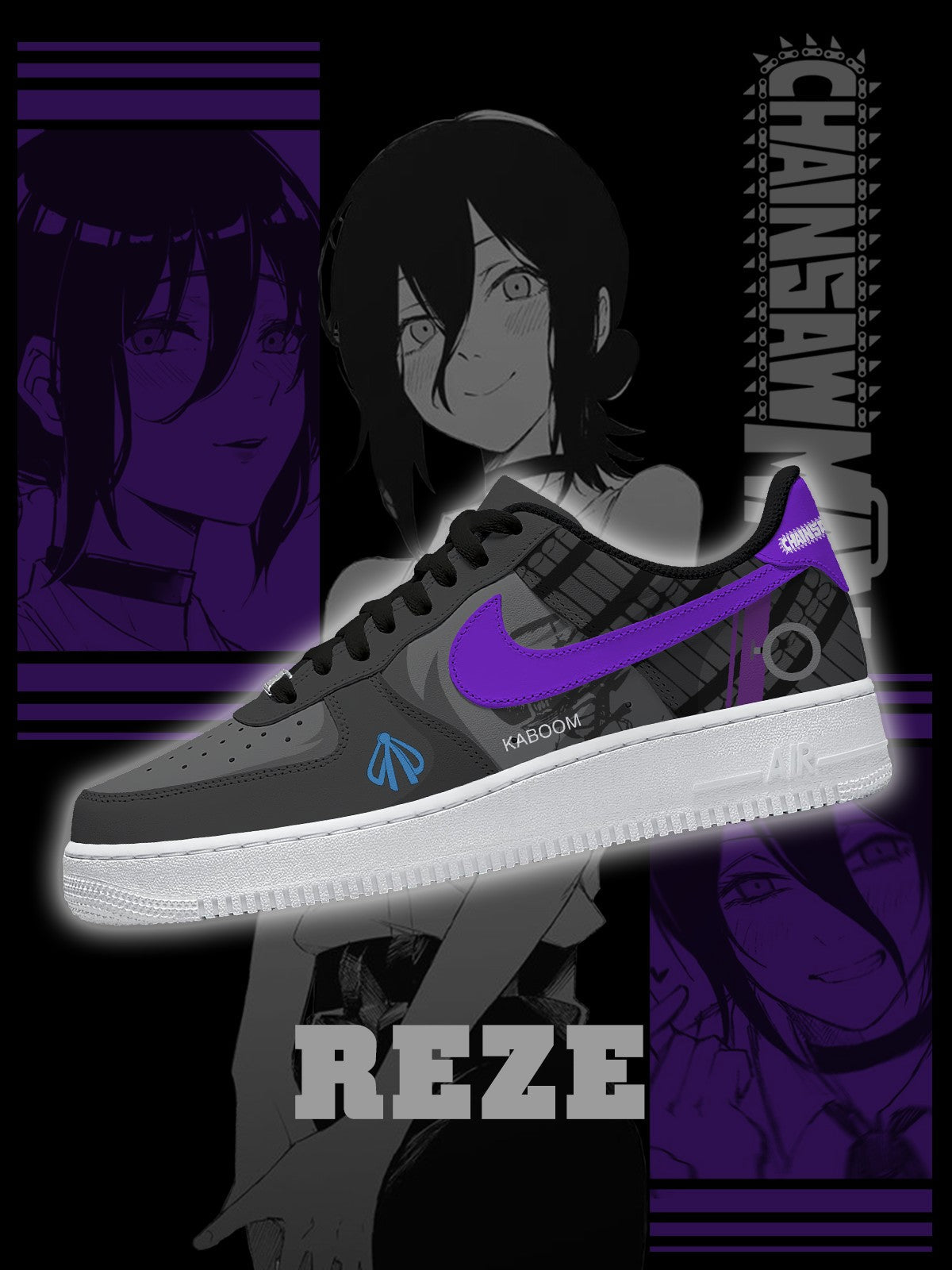 Zapatillas personalizadas Reze Bomb Girl V.1