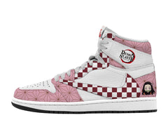 Nezuko Kamado V. 2 Baskets montantes TS personnalisées