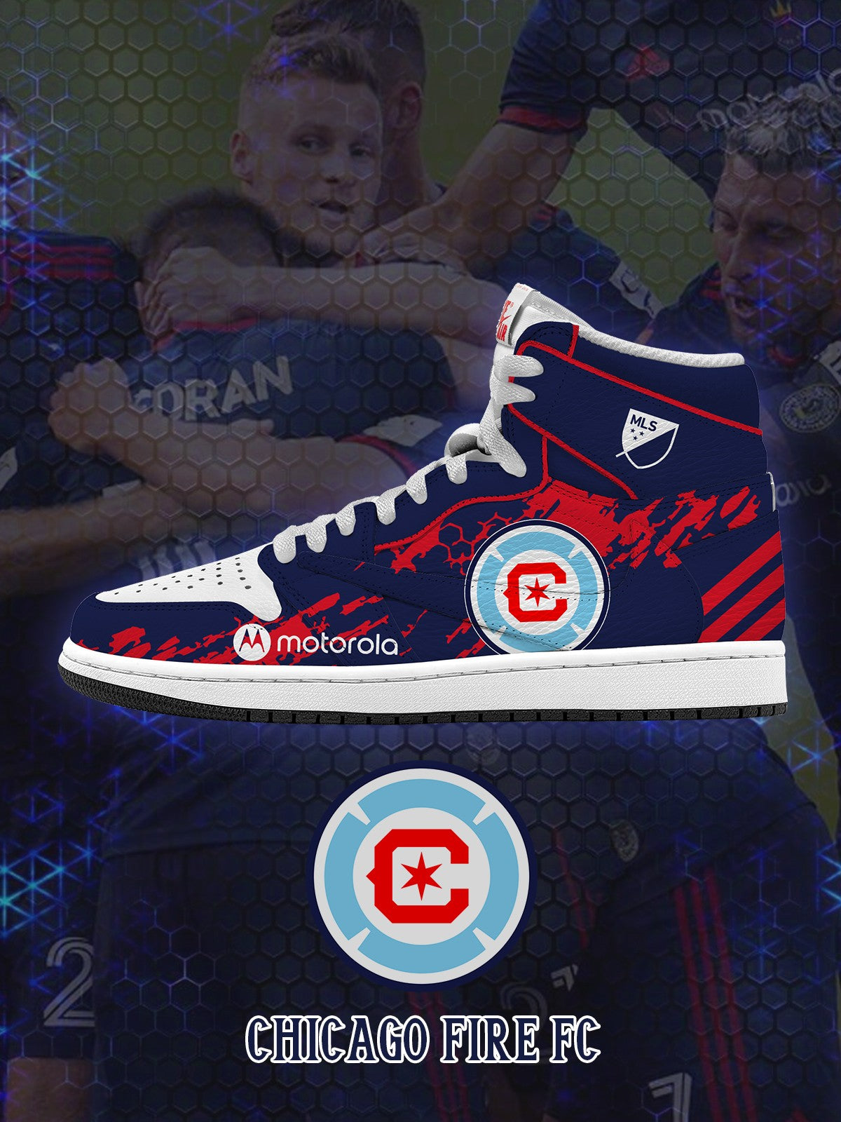 Baskets montantes Chicago V. 1 Custom TS