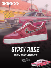 1964 Impala Gypsy Rose V.1 Custom Sneakers - 13thstep - Men / 4