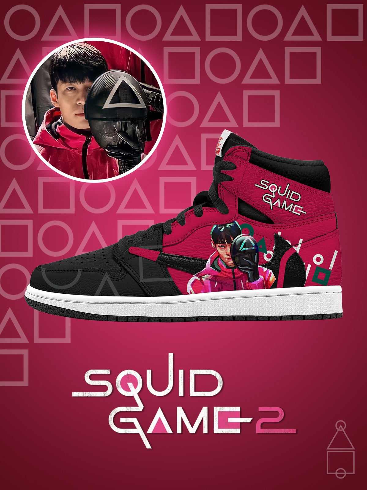 Hwang Jun-ho V.1 Custom TS High Sneakers