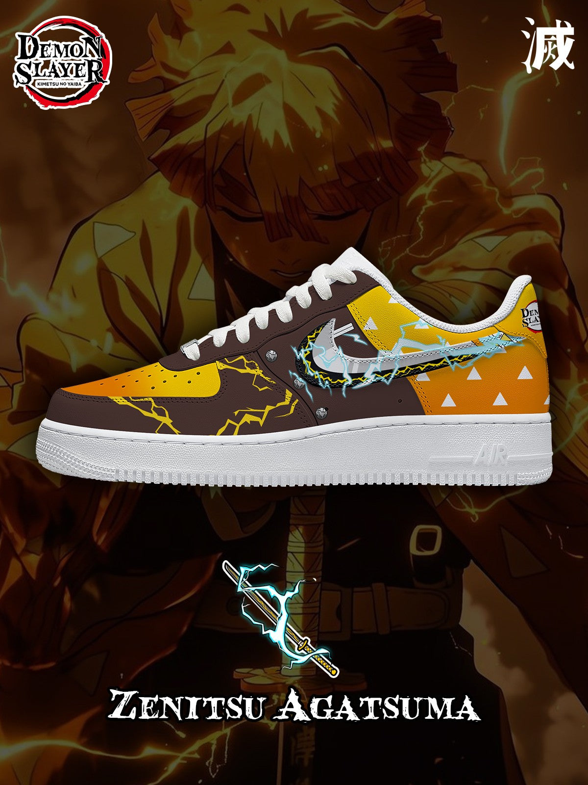 Baskets personnalisées Zenitsu V. 5
