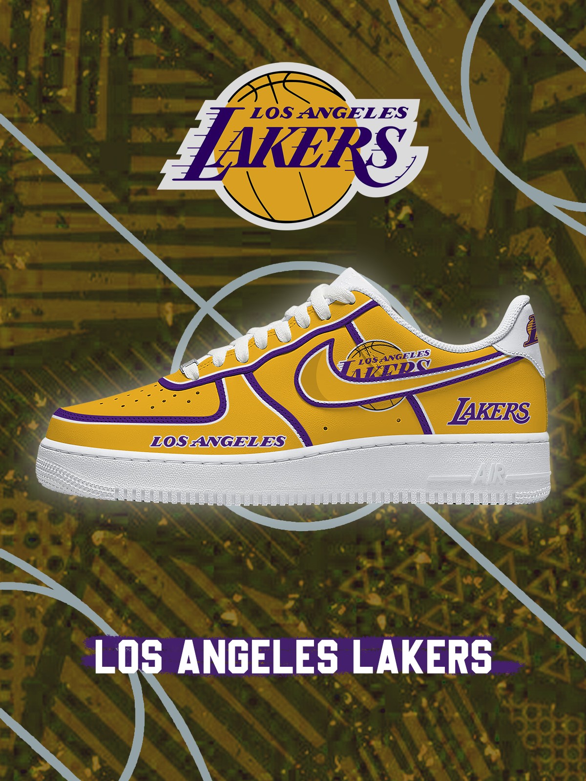 Los Angeles Basketball V.3 Custom Sneakers
