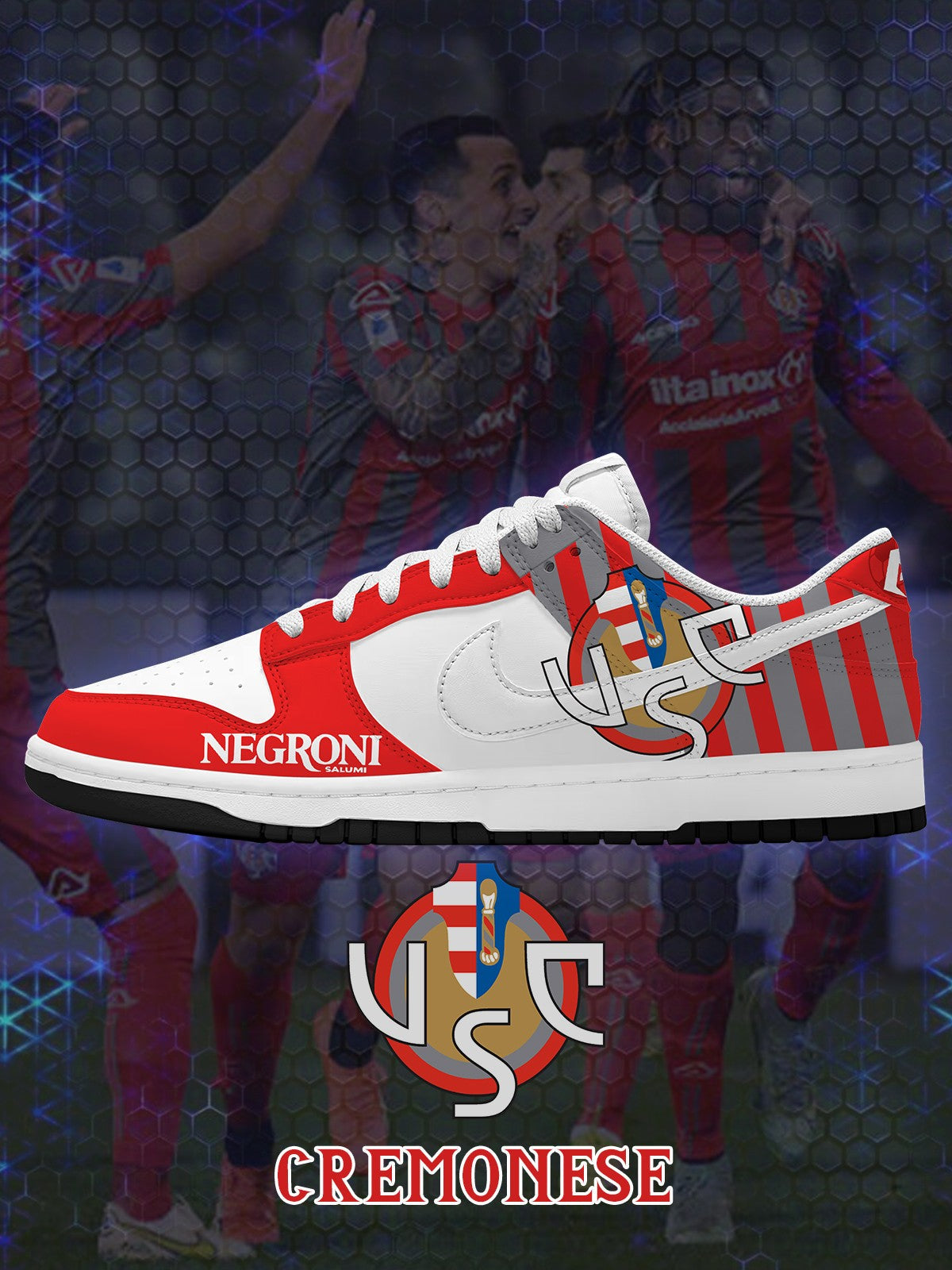 Cremonese V.1 Custom Court-Low Sneakers