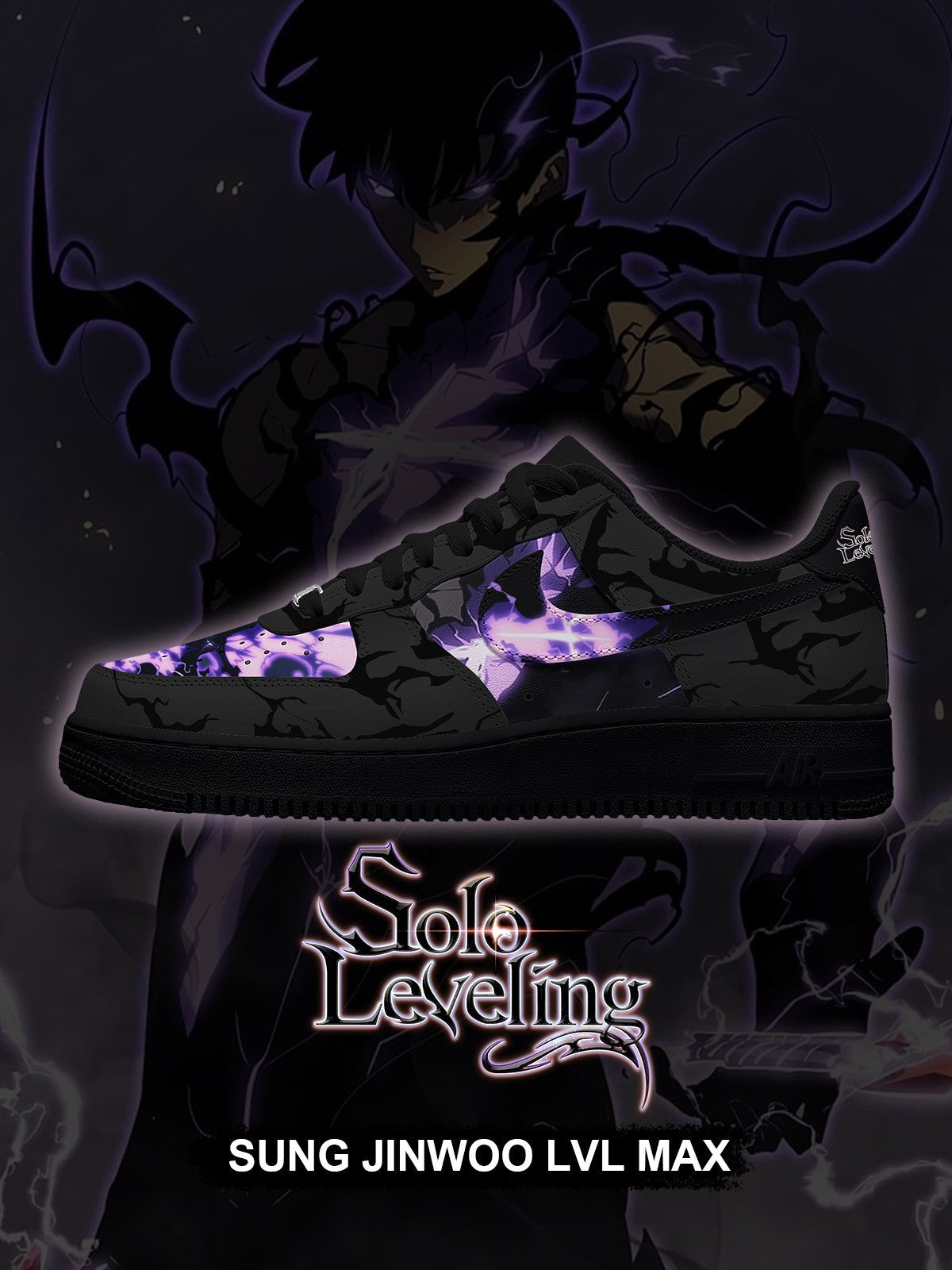 Sapatilhas personalizadas Sung Jinwoo LVL Max V.1