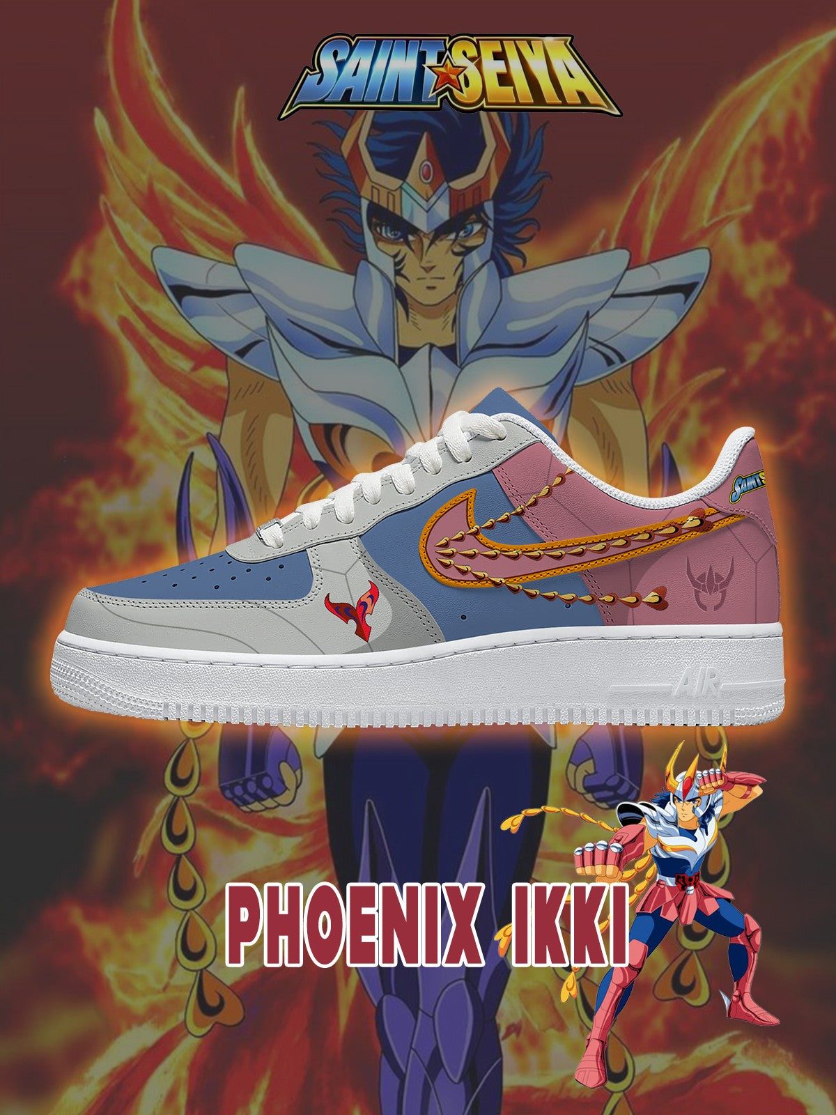 Phoenix Ikki V.1 커스텀 스니커즈