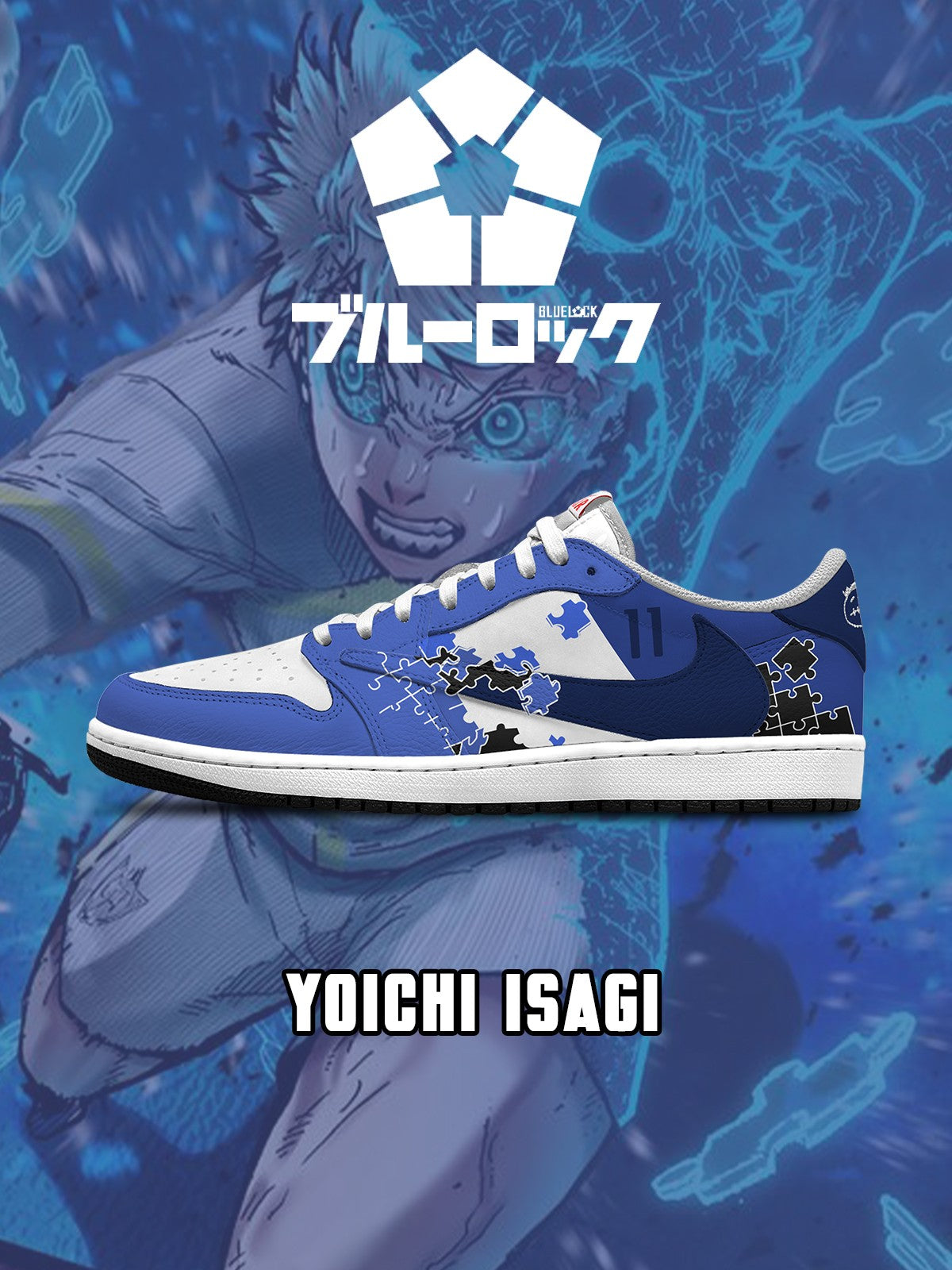 Yoichi Isagi V.6 訂製 TS 低筒運動鞋