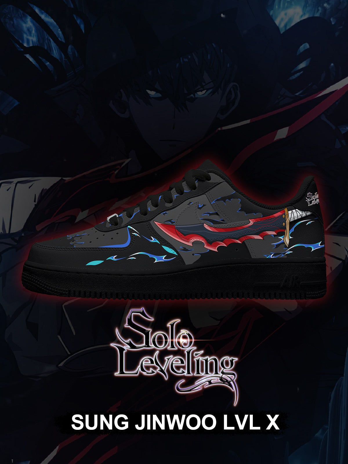 성진우 LVL X V.1 커스텀 스니커즈